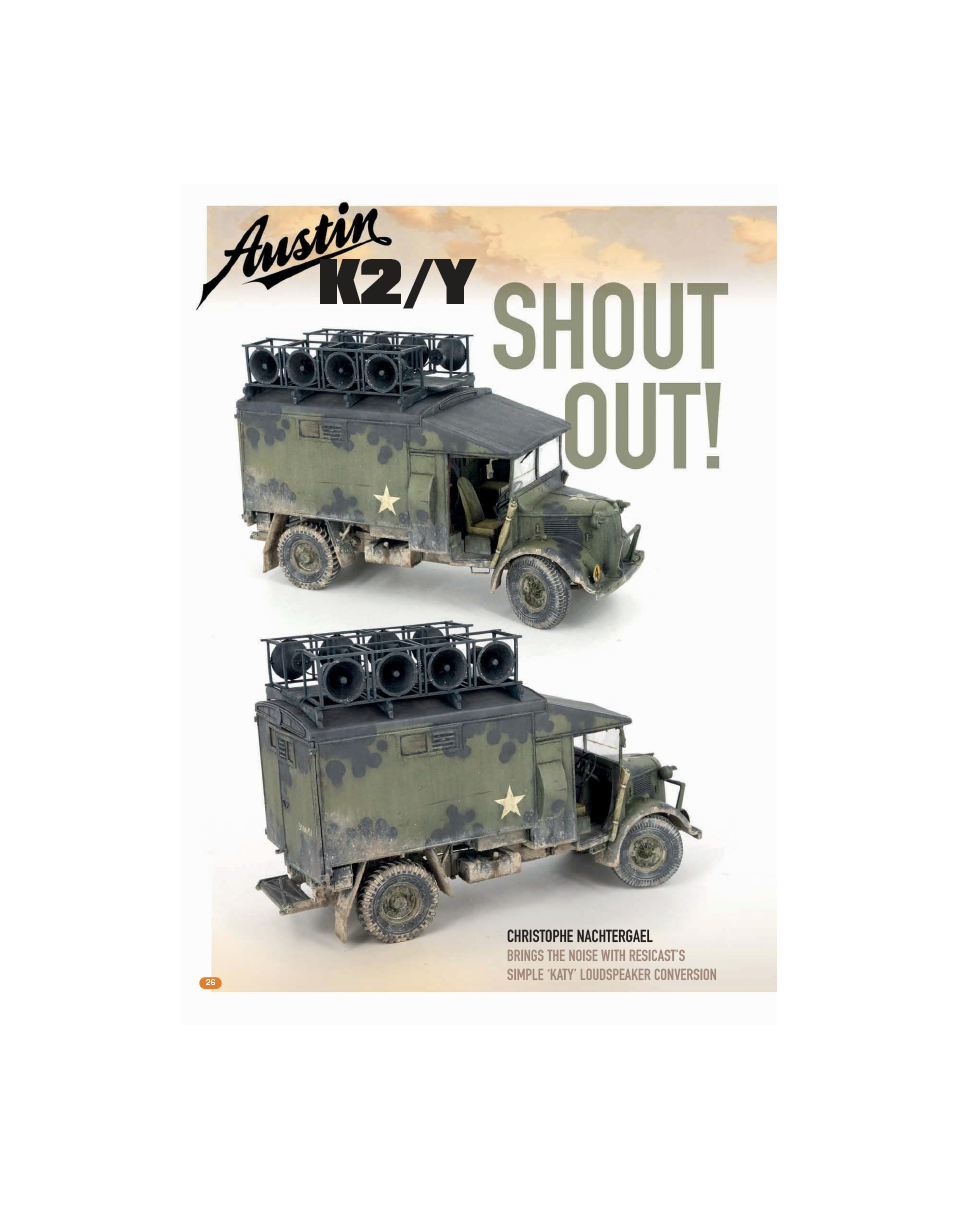 AFV137 - Austin Katy ‘Shout Out!’ - AFV modeller